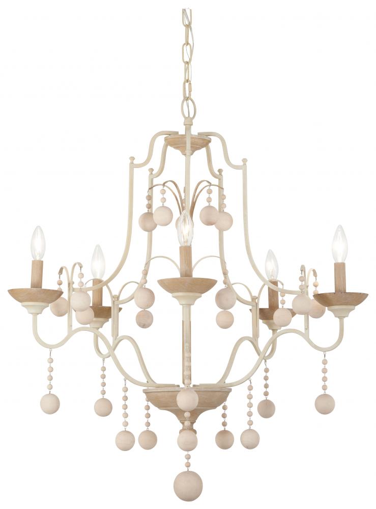 5 LIGHT CHANDELIER