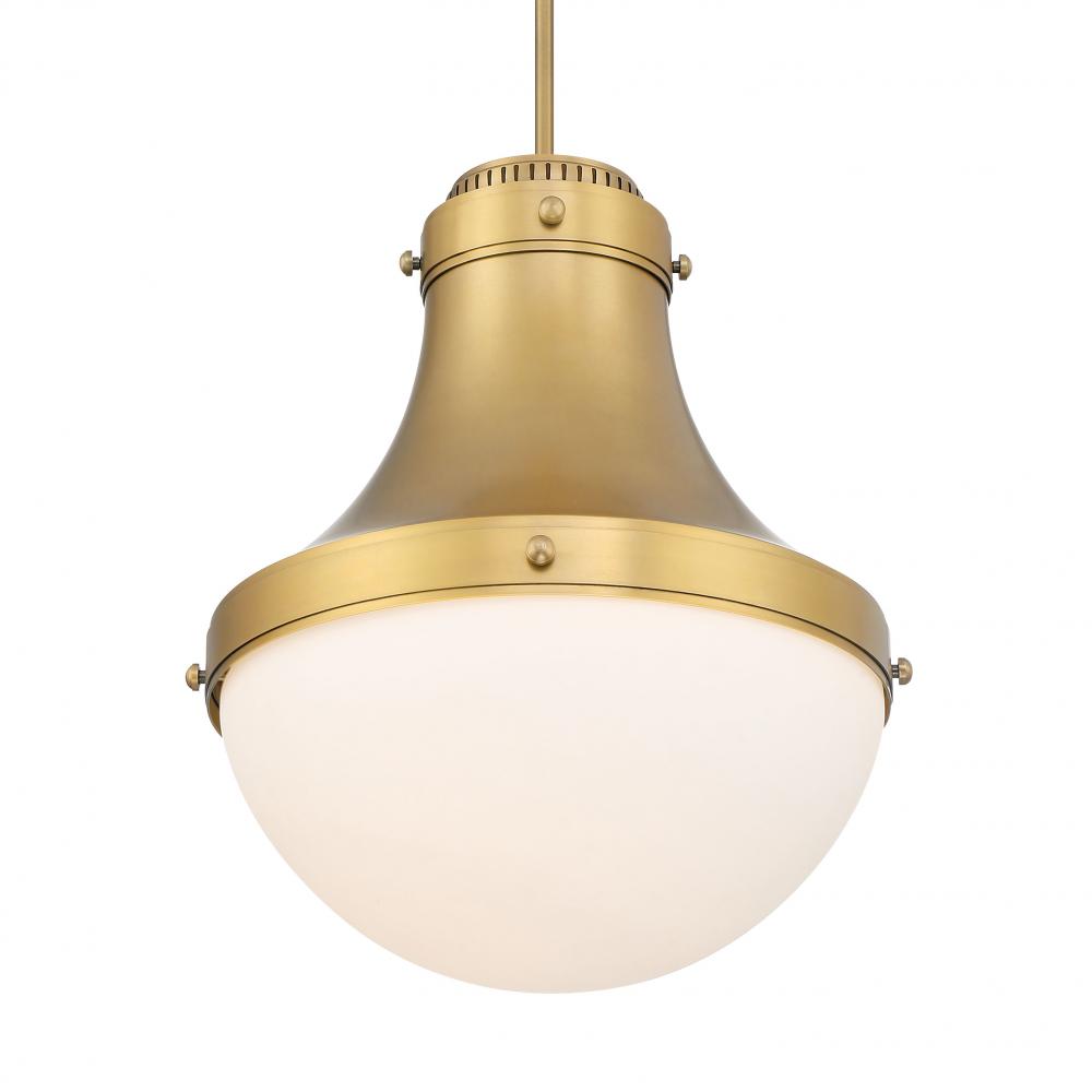 1 LIGHT PENDANT
