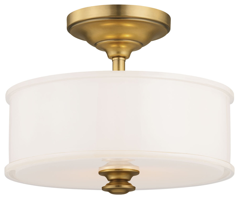 HARBOUR POINT - 2 LIGHT SEMI FLUSH
