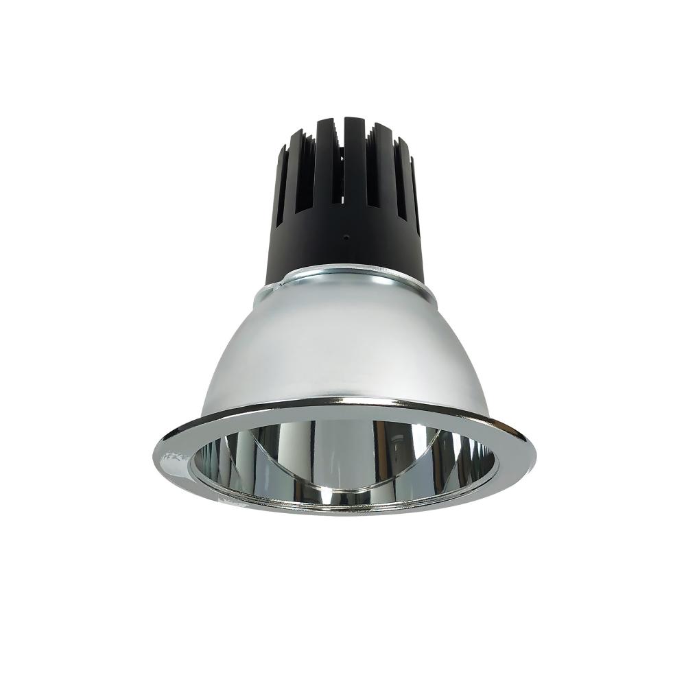 6" Sapphire III Round Open Reflector, 4500lm, 4000K, Flood Optic, Clear Reflector/Clear Flange