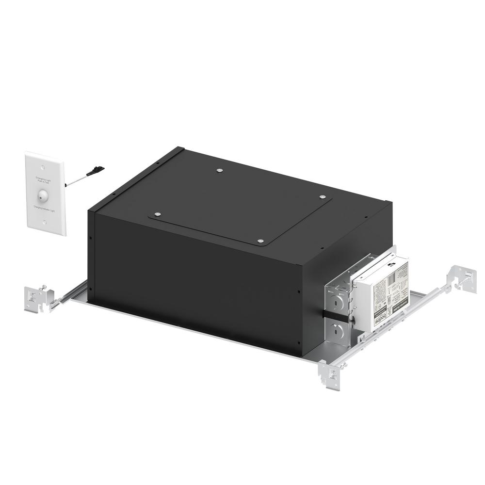 4" Iolite PLUS LED Dedicated Chicago Plenum New Construction Housing w/ EM Driver, 24W,