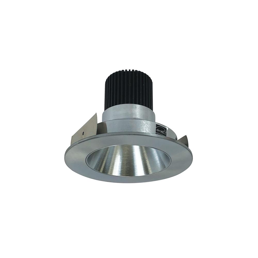 4" Iolite LED Round Reflector, 10-Degree Optic, 850lm / 12W, 4000K, Natural Metal Reflector /