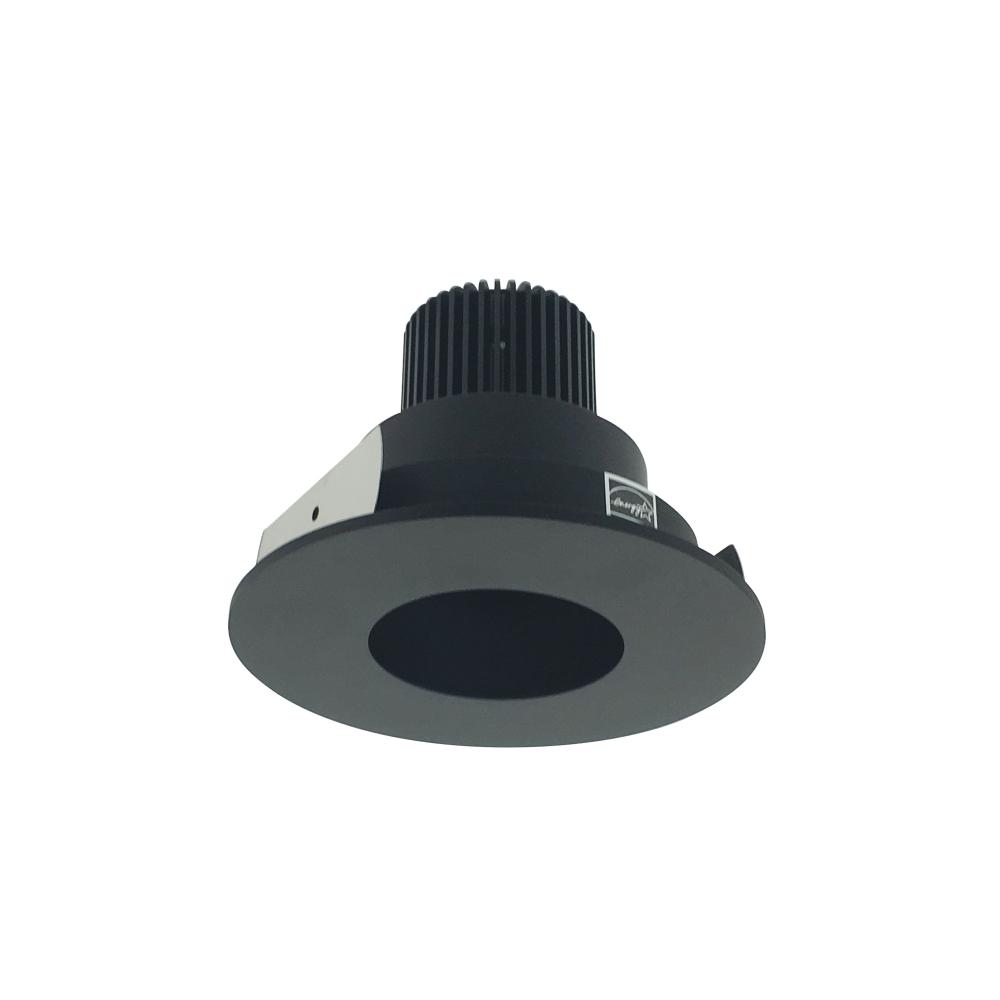 4" Iolite LED Round Pinhole, 1000lm / 14W, 4000K, Black Pinhole / Black Flange