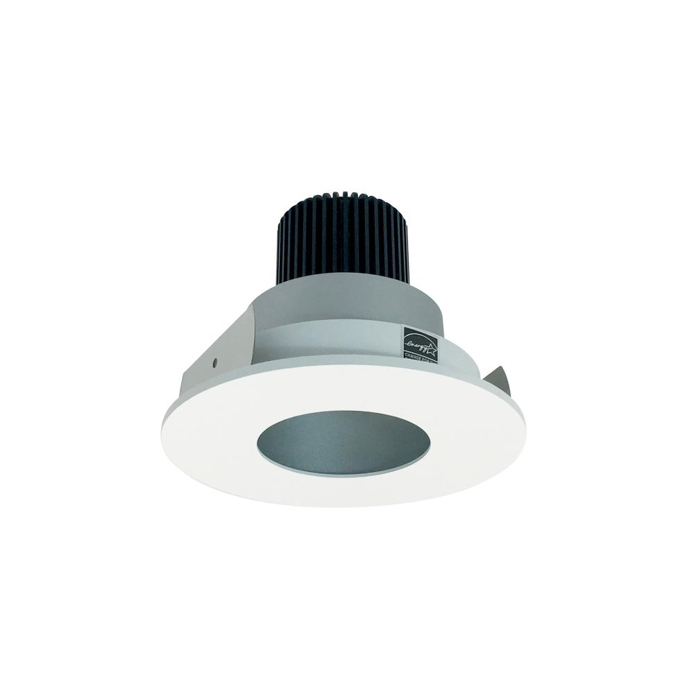 4" Iolite LED Round Pinhole, 10-Degree Optic, 800lm / 12W, 3500K, Haze Pinhole / Matte Powder