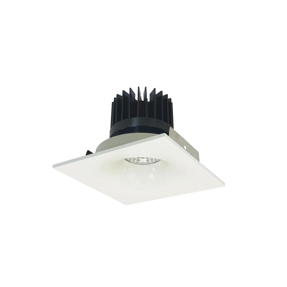 4" Iolite LED Square Bullnose, 1500lm/2000lm/2500lm (varies by housing), 5000K, White Finish