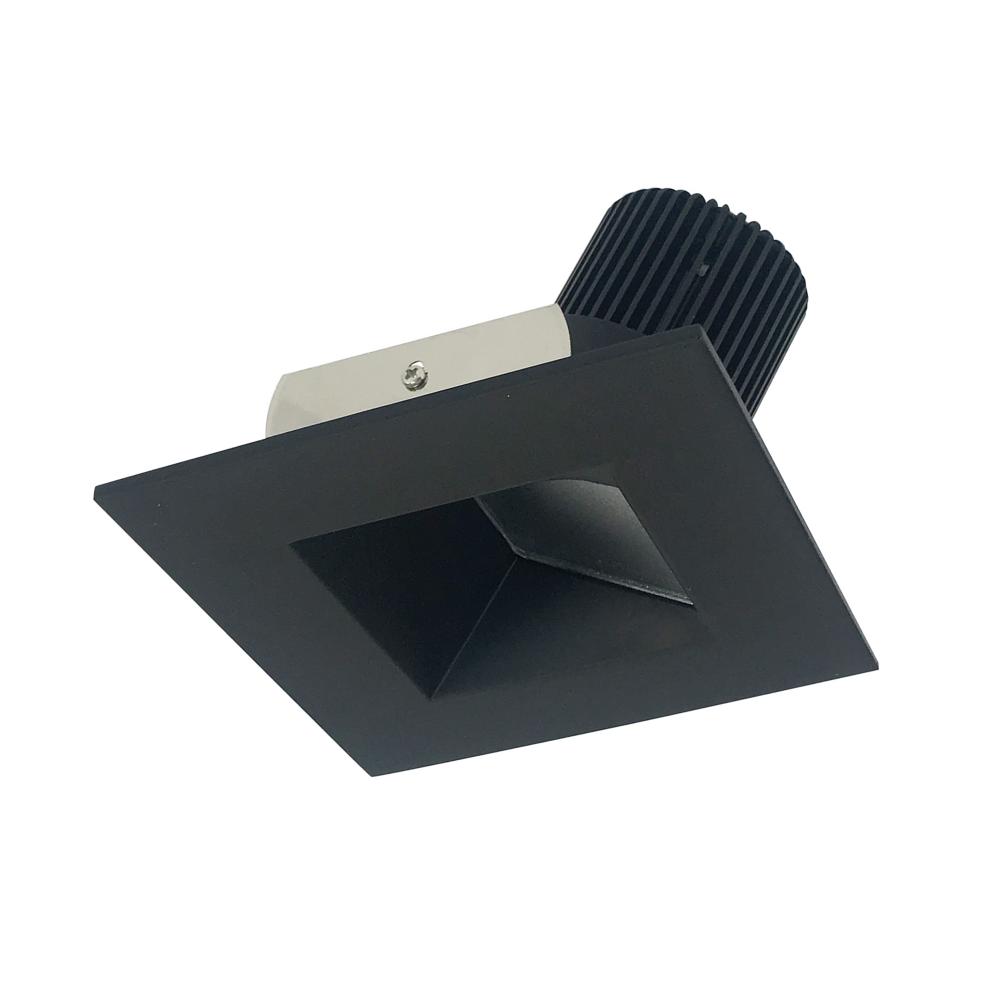 4" Iolite LED Square Wall Wash, 1000lm / 14W, 5000K, Black Reflector / Black Flange