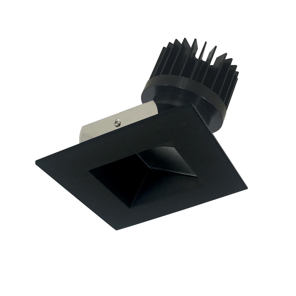 4" Iolite LED Square Wall Wash, 1500lm/2000lm (varies by housing), 3000K, Black Reflector /