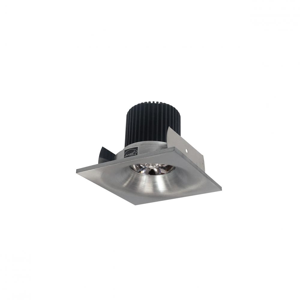 2" Iolite LED Square Bullnose, 10-Degree Optic, 800lm / 12W, 3000K, Natural Metal Finish