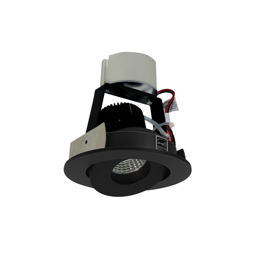 4" Iolite LED Round Adjustable Gimbal Retrofit, 1000lm / 12W, 4000K, Black Finish