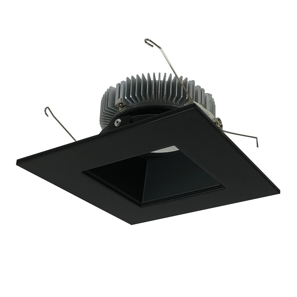 6" Cobalt Dedicated High Lumen Square/Square, 1500lm, 3500K, Black Reflector / Black Flange