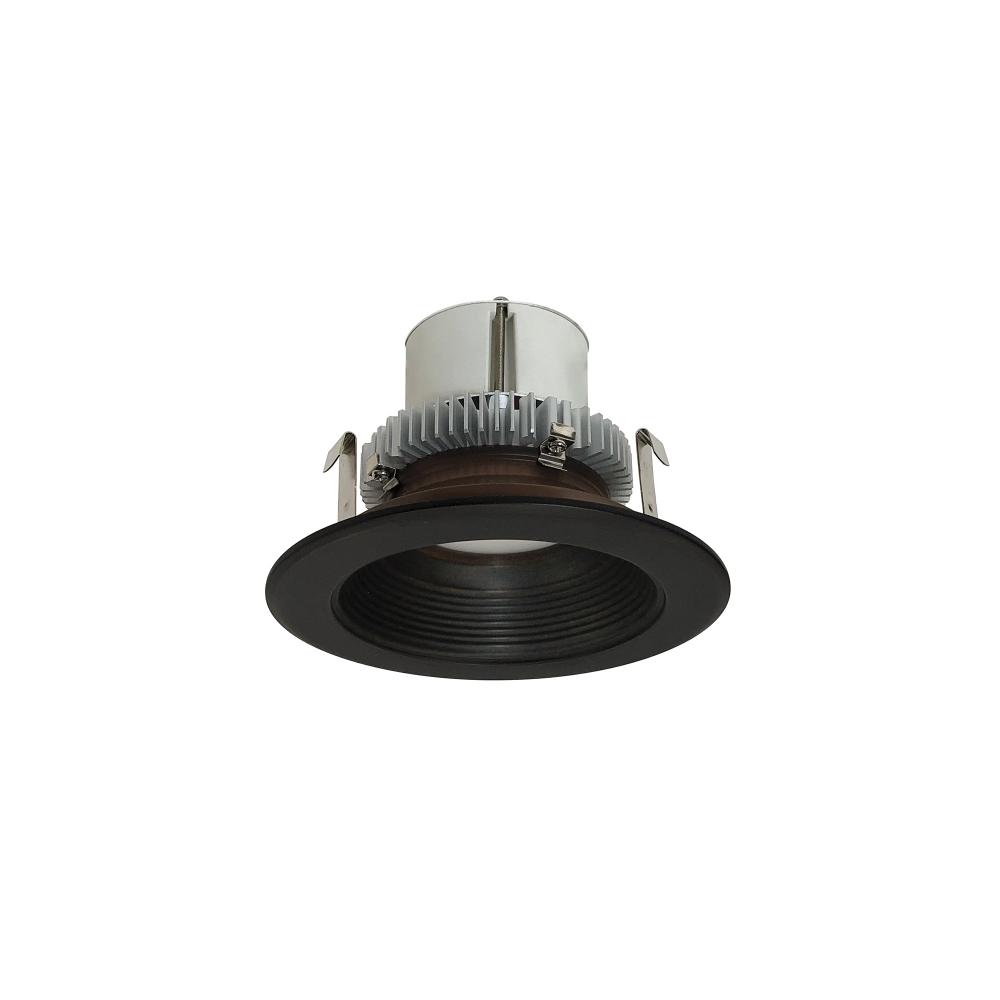 4" Cobalt Click Round Retrofit Baffle, 750lm / 10W, 2700K, Bronze Baffle / Bronze Flange,