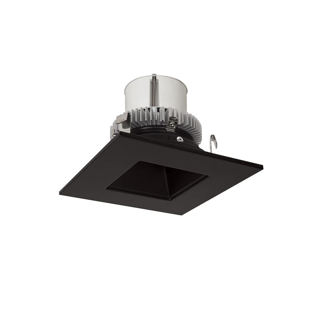 4" Cobalt Click Square Retrofit Reflector with Square Aperture, 1000lm / 12W, 4000K, Black