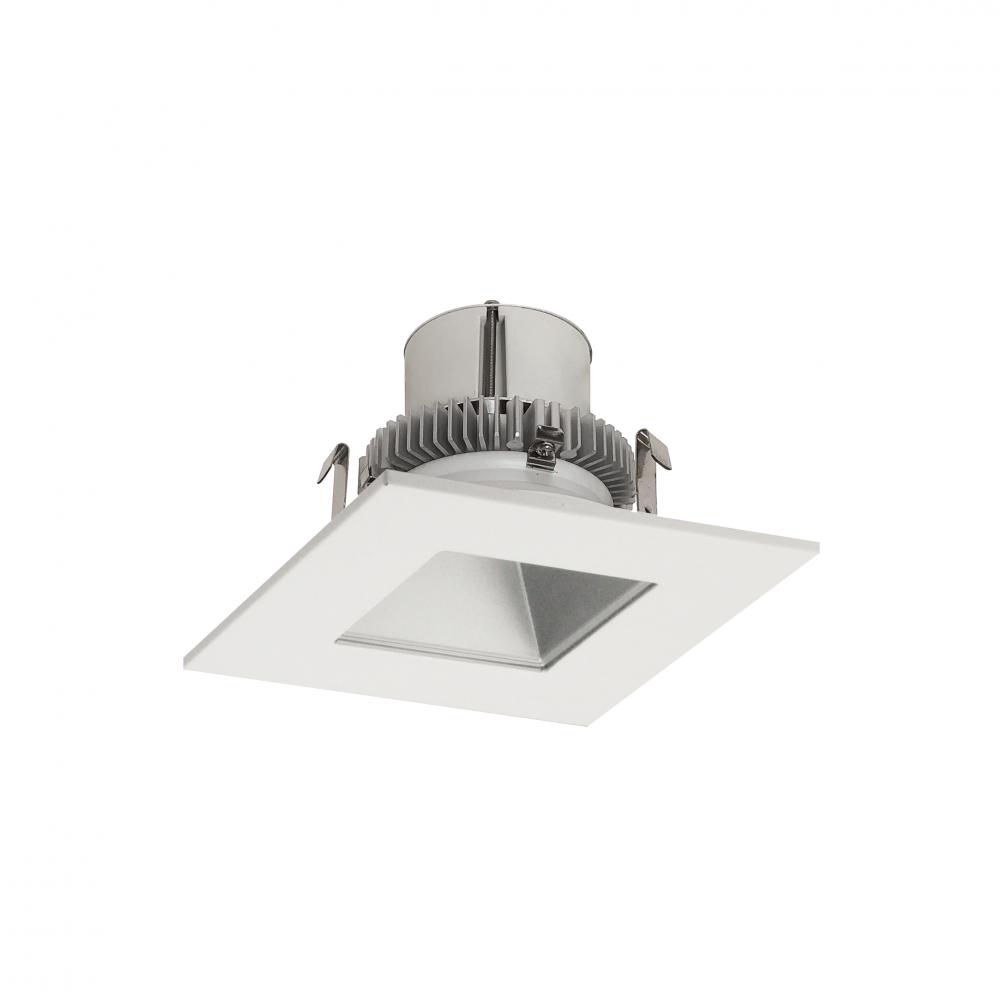 4" Cobalt Click Square Retrofit Reflector with Square Aperture, 750lm / 10W, 2700K, Haze