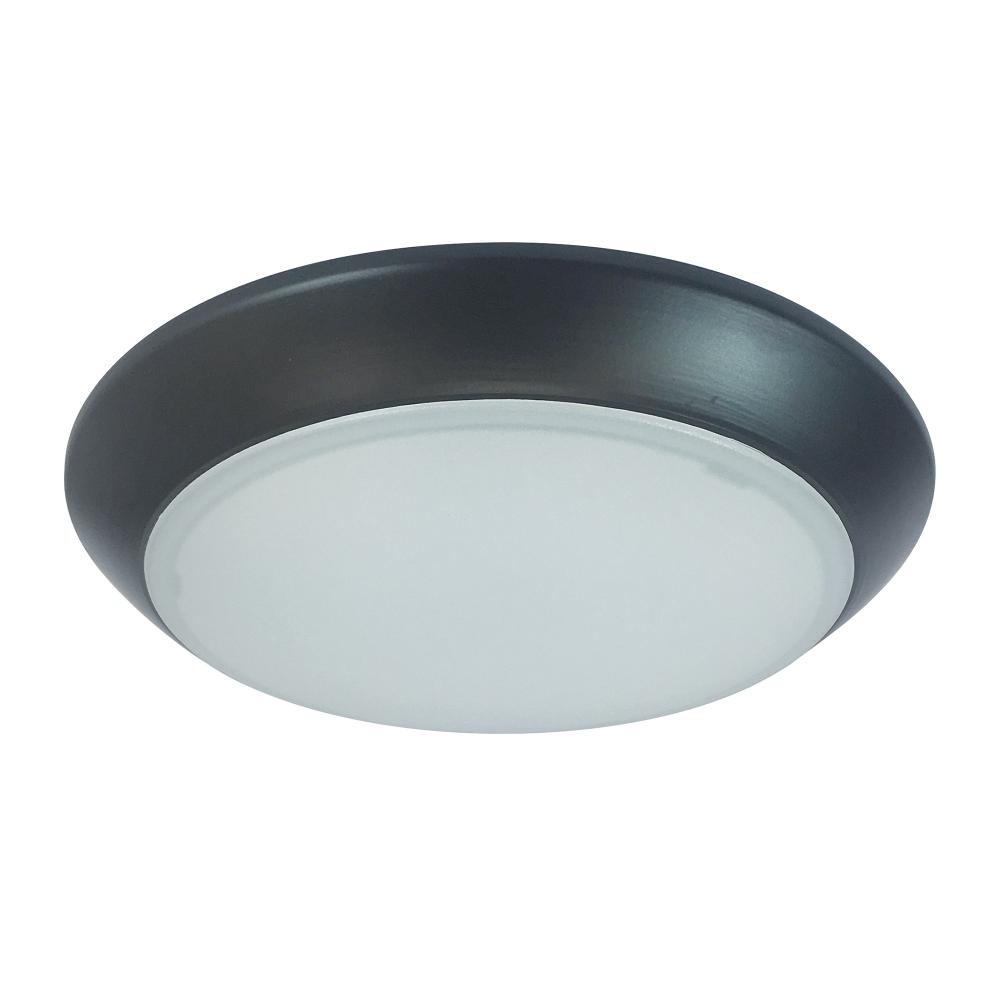8" AC Opal LED Surface Mount, 2150lm / 30W, 3000K, Bronze finish