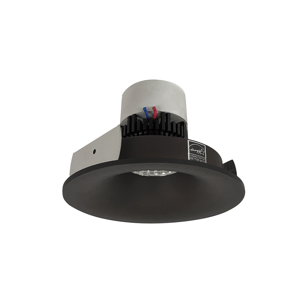 4" Pearl LED Round Bullnose Retrofit, 1000lm / 12W, 2700K, Bronze Finish