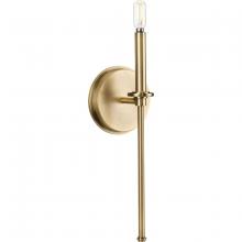 Progress P710106-163 - Elara Collection One-Light New Traditional Vintage Brass Wall Light