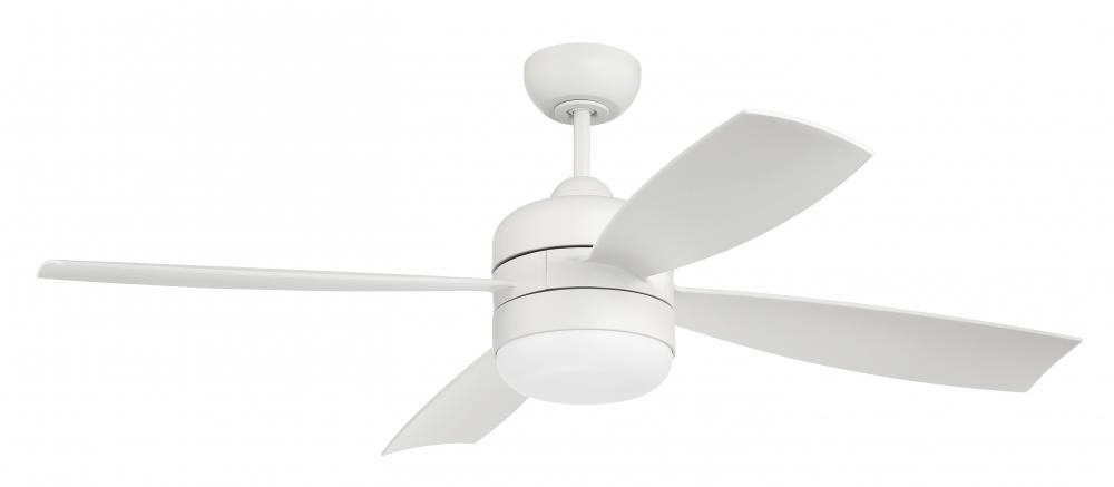 52" Ceiling Fan w/Wi-Fi, DC Motor, Blades, LED Light Kit