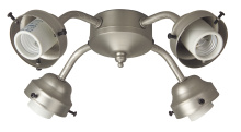 Craftmade F400-BNK-LED - 4 Light Fitter w/4x9w LED