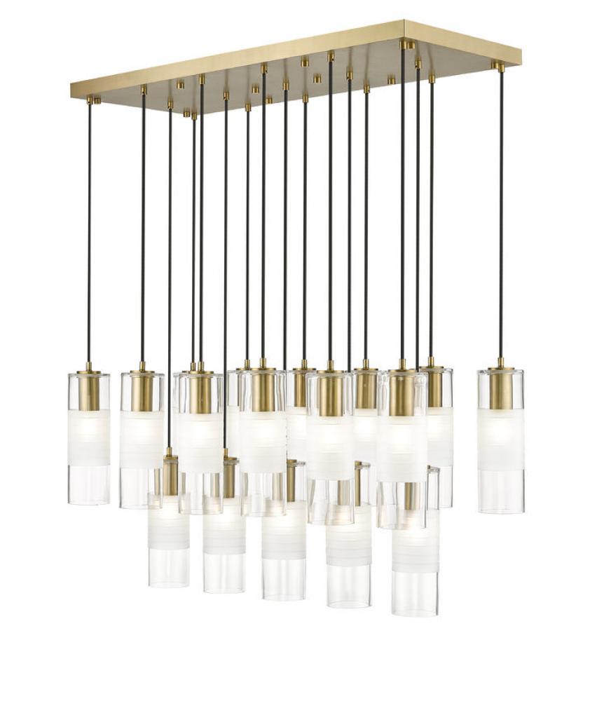 Z-Lite 824P-17L-MGLD Linear Chandelier - Thumbnail 3