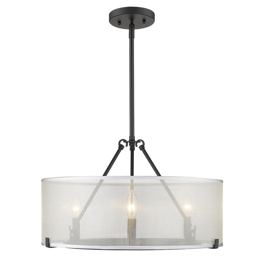 Alyssa 3 Light Chandelier - Long Rod Only
