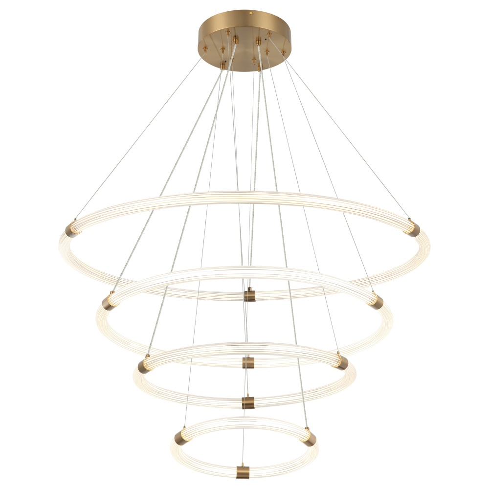 Inkara Aged Gold Brass Pendant