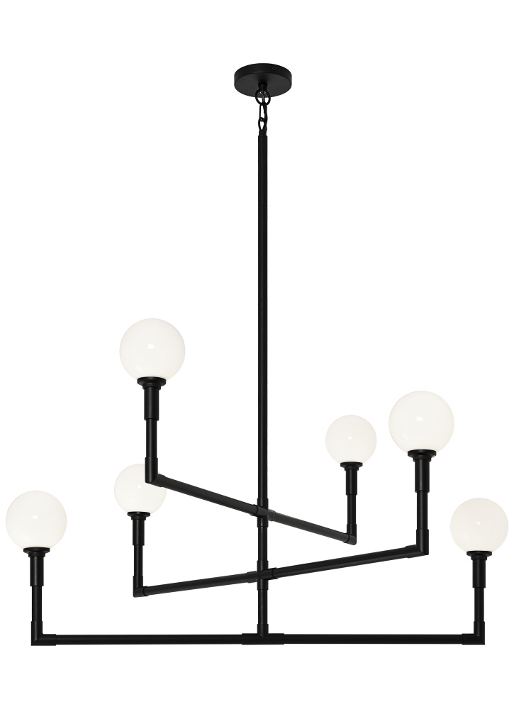 Candlestix Black Chandelier