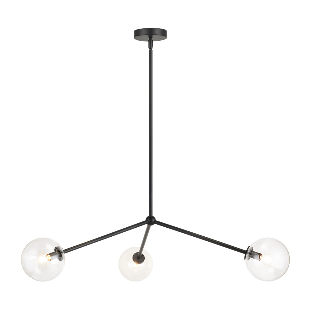 Novo Black Pendant