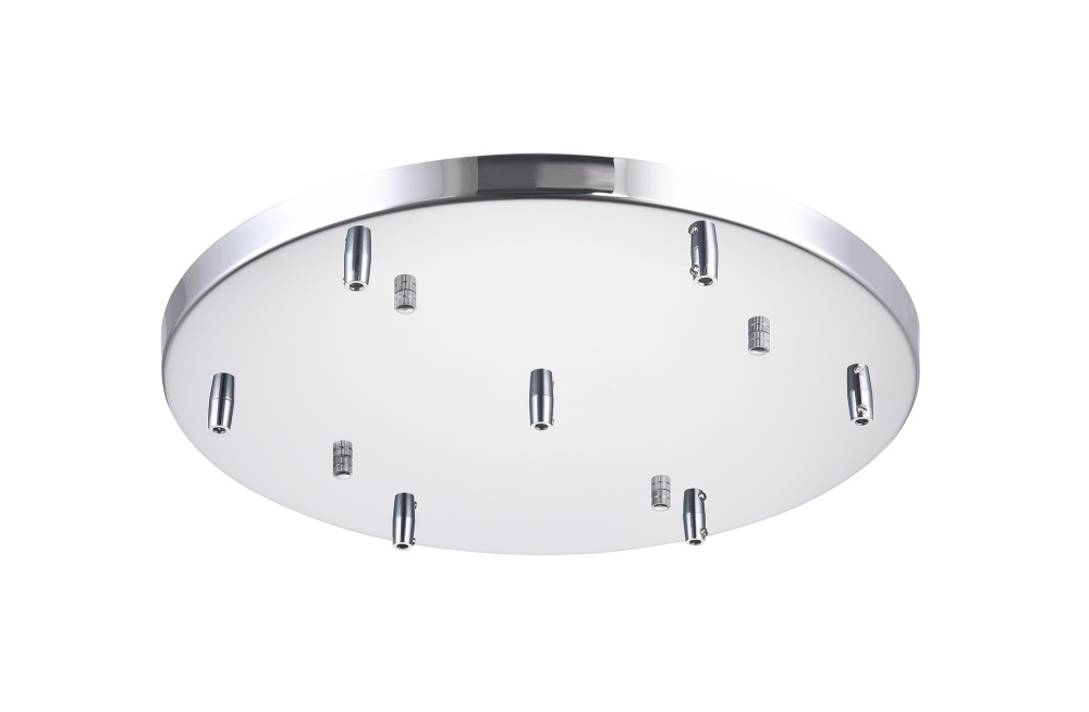 Multi Ceiling Canopy (Line Voltage) Chrome Canopy
