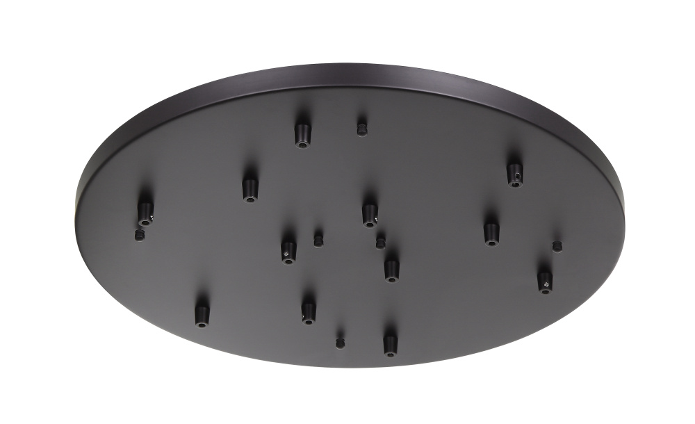 Multi Ceiling Canopy (Line Voltage) Black Canopy