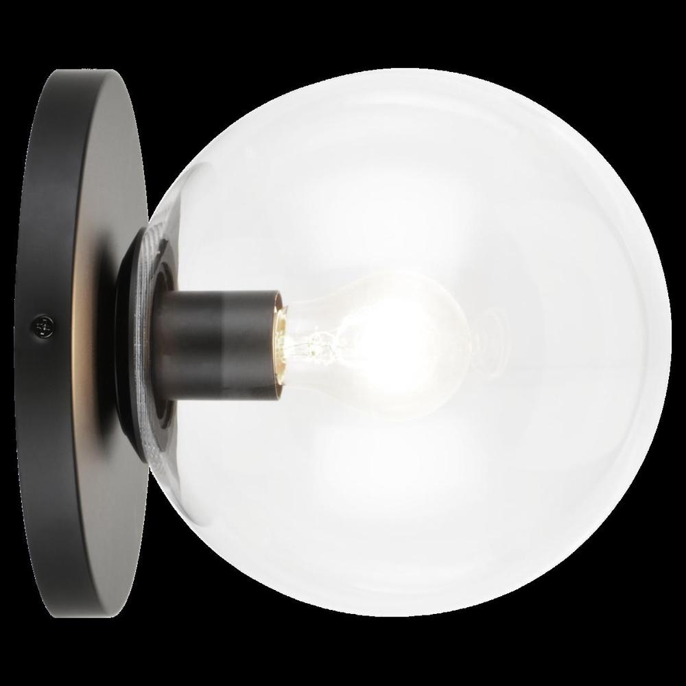 Cosmo Black Wall Sconce / Ceiling Mount