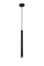 Matteo Lighting C78301MB - Reign Matte Black Pendant