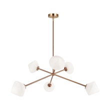 Matteo Lighting C81746AGOP - Novo Aged Gold Brass Pendant
