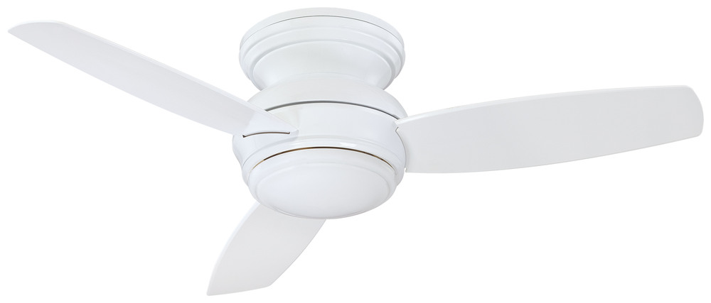 44" LED FLUSH MOUNT CEILING FAN