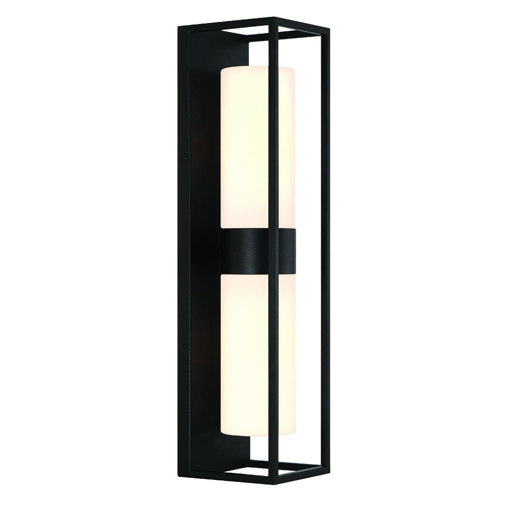REN,2 LT OUTDOOR LANTERN,BLK
