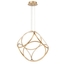 Eurofase 37102-020 - GLENVIEW,PENDANT,LED,SMALL,GOL