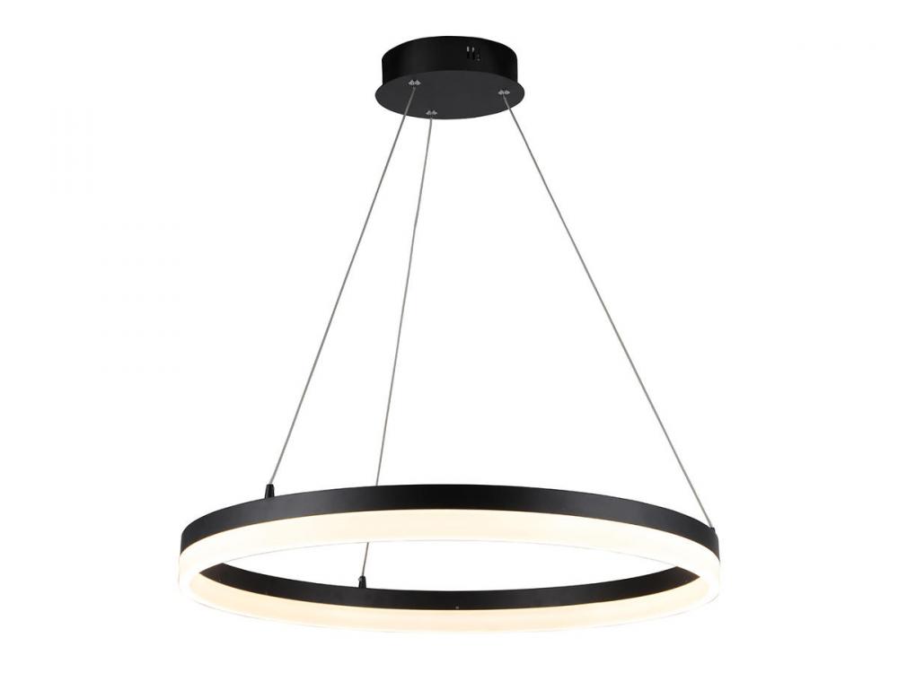 Circa Black Ring Pendant