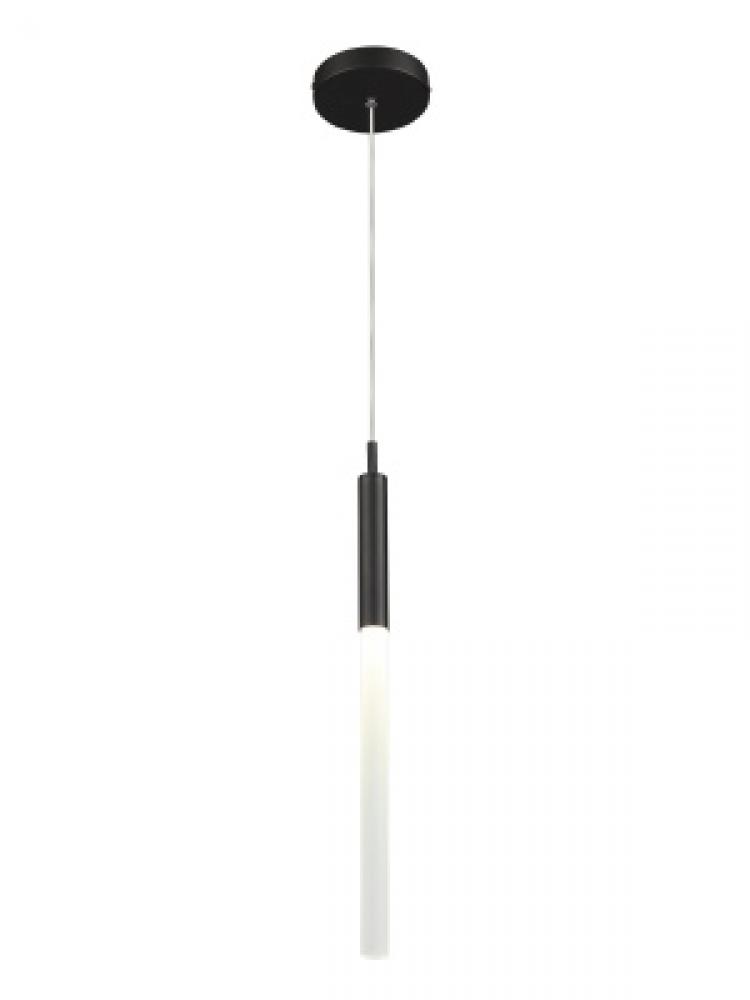 Main Street Collection 1 Light Frosted Glass Pendant