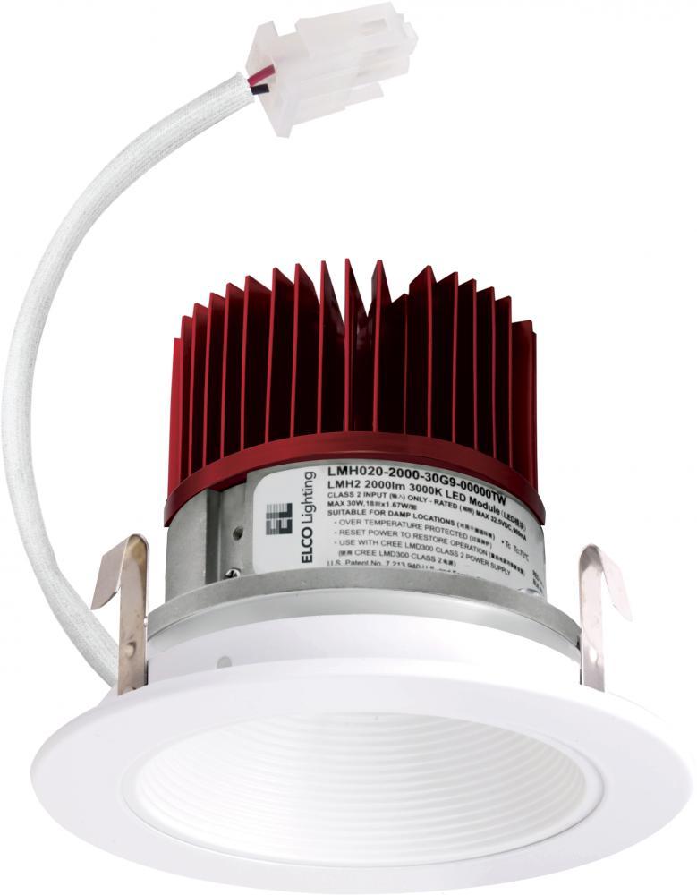 4" LED BFFL ENGIN 1250LMN 40K ALL WHT G2
