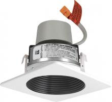 Elco Lighting E424R08SDW - 4"SQR BFFL W/DRVR 850LM SSD WHT