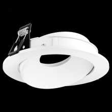 Elco Lighting EKCL4179BB - 4" KOTO RND DRCTNL GMBL TRIM ALL BLK