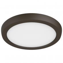 Nuvo 62/1712 - Blink Pro - 11W; 7in; LED Fixture; CCT Selectable; Round Shape; Bronze Finish; 120V