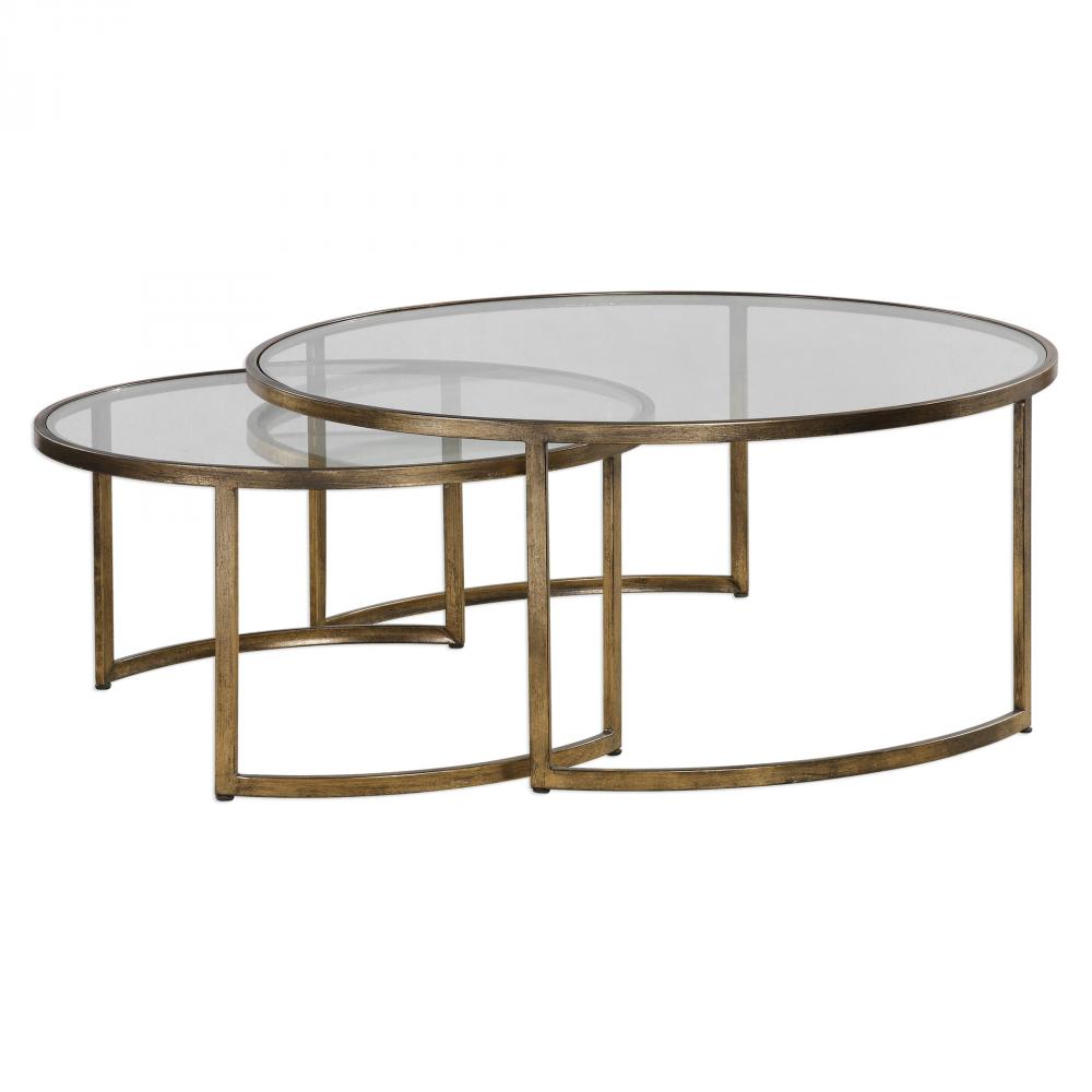 Uttermost Rhea Nested Coffee Tables S/2