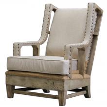 Uttermost 23615 - Uttermost Schafer Linen Armchair