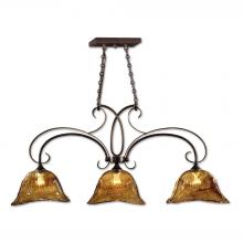 Uttermost 21009 - Uttermost Vetraio 3 Lt Bronze Kitchen Island Light